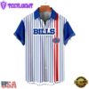 NFL Buffalo Bills Classic Retro Mascot Line Summer Beach Hawaiian Shirt