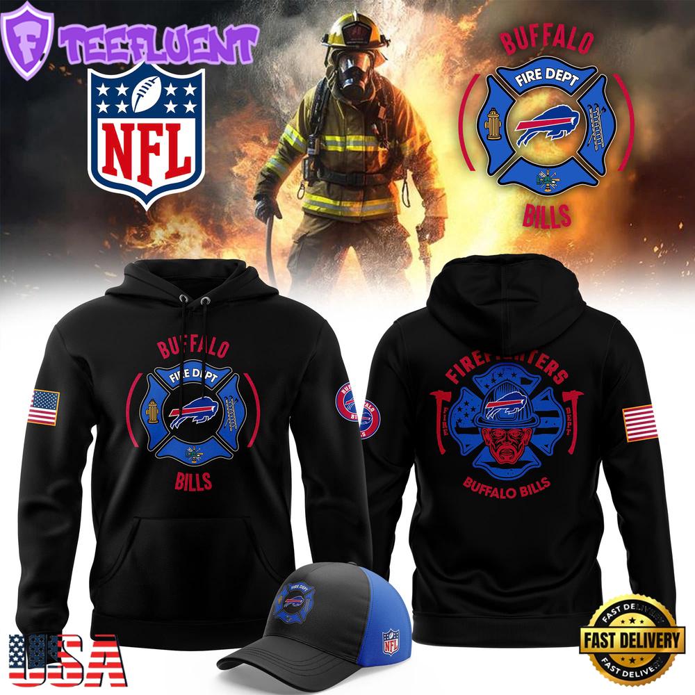 NFL Buffalo Bills Firefighter Appreciation Night Hoodie