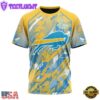 NFL Buffalo Bills Football Childhood Cancers All Over Print T-Shirt