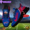 NFL Buffalo Bills Football Team Design Max Soul Shoes, Football New Sneaker Shoes
