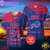 NFL Buffalo Bills Personalized American Flag Baseball Jersey