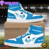 NFL Carolina Panthers Grunge Style Custom Air Jordan 1 Shoes 4 NFL Carolina Panthers Grunge Style Custom Air Jordan 1 Shoes