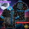 NFL Carolina Panthers Happy Mother Day And Happy Father Day Custom Name Hawaiian Shirt