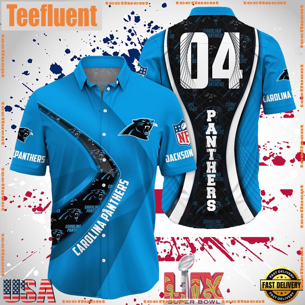 NFL Carolina Panthers Super Bowl LIX Fans Custom Hawaiian Shirt