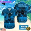 NFL Carolina Panthers Vintage Style Custom Name Hawaiian Shirt