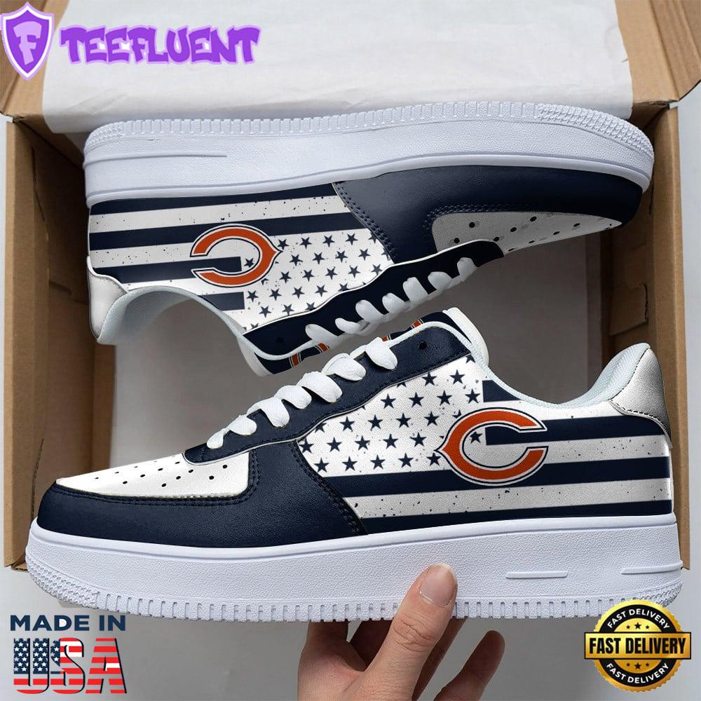 NFL Chicago Bears Air Force 1 Sneakers For Man And Women