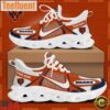 NFL Chicago Bears Blue White Stripes Logo Custom Clunky Max Soul Shoes