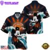 NFL Chicago Bears Mickey Mouse Surfing Custom Name Hawaiian Shirt