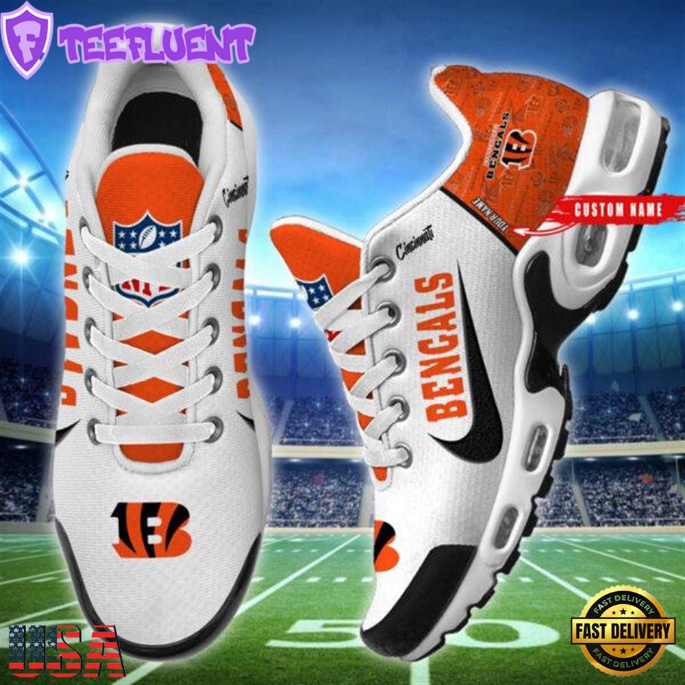 NFL Cincinnati Bengals Custom Name Air Max Plus Shoes