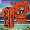 NFL Cincinnati Bengals Team Logo Litmited Edition Baseball Jersey