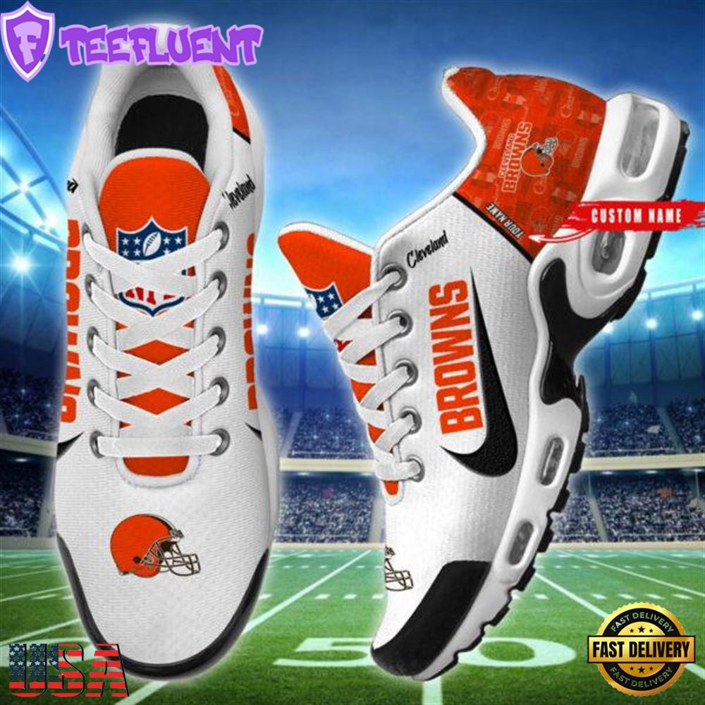 NFL Cleveland Browns Custom Name Air Max Plus Shoes