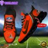 NFL Cleveland Browns Football Team Design Max Soul Shoes, Football New Sneaker Shoes