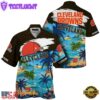 NFL Cleveland Browns Hawaii Beach Custom Name Hawaiian Shirt