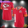 NFL Custom Number Kansas City Chiefs Personalized V-neck Football Jersey Sport Gifts For Fan