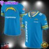 NFL Custom Number Los Angeles Chargers Personalized V-neck Football Jersey Sport Gifts For Fan