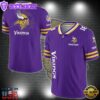NFL Custom Number Minnesota Vikings Personalized V-neck Football Jersey Sport Gifts For Fan