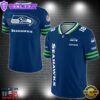 NFL Custom Number Seattle Seahawks Personalized V-neck Football Jersey Sport Gifts For Fan