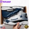 NFL Dalas Cowboys Football Team Blue Air Jordan 13 Sneaker Shoes - Gift For Fans