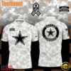NFL Dallas Cowboys Camo 2025 Salute to Service Polo Shirt 3 NFL Dallas Cowboys Camo 2024 Salute to Service Polo Shirt