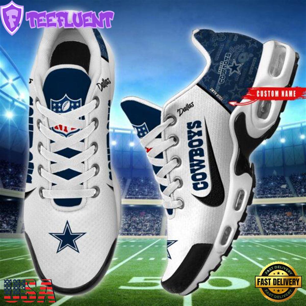 NFL Dallas Cowboys Custom Name Air Max Plus Shoes