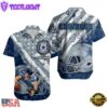 NFL Dallas Cowboys Football American Flag Mascot Custom Name Hawaiian Shirt
