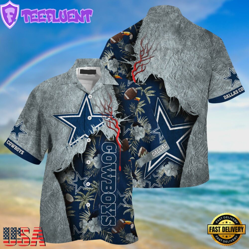 NFL Dallas Cowboys Football Team Summer God Hawaii Shirt