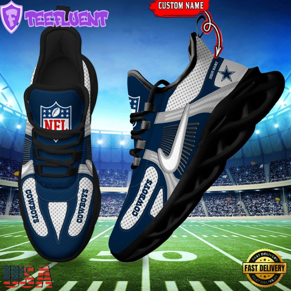 NFL Dallas Cowboys Logo Football Team New Season Max Soul Shoes