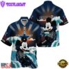 NFL Dallas Cowboys Mickey Mouse Surfing Custom Name Hawaiian Shirt