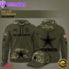 NFL Dallas Cowboys Nike Arctic Camo 2024 Salute to Service Hoodie