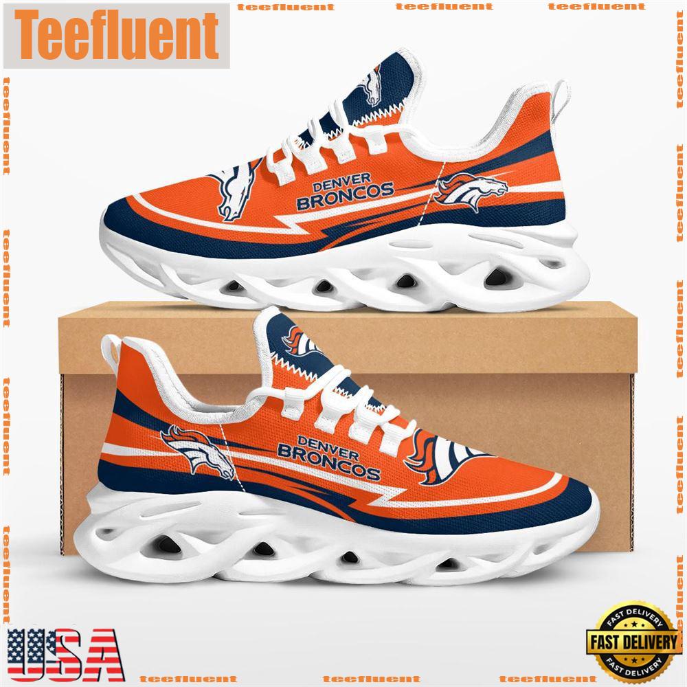 NFL Denver Broncos Are Coming Curves Max Soul Shoes