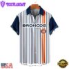 NFL Denver Broncos Classic Retro Mascot Line Summer Beach Hawaiian Shirt