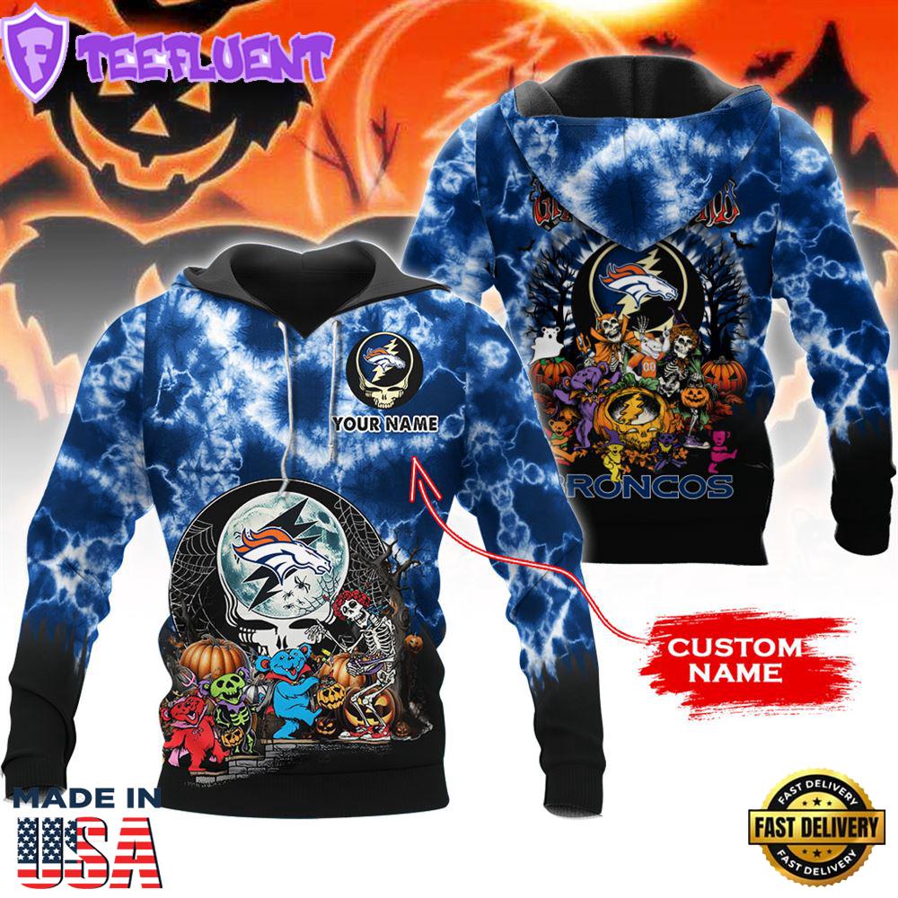 Nfl Denver Broncos Custom Name 3d Shirt