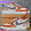 NFL Denver Broncos Logo Team Design Custom Air Force 1 Shoes