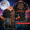 NFL Denver Broncos Sunflower For Mother Day Father Day Hawaiian Shirt