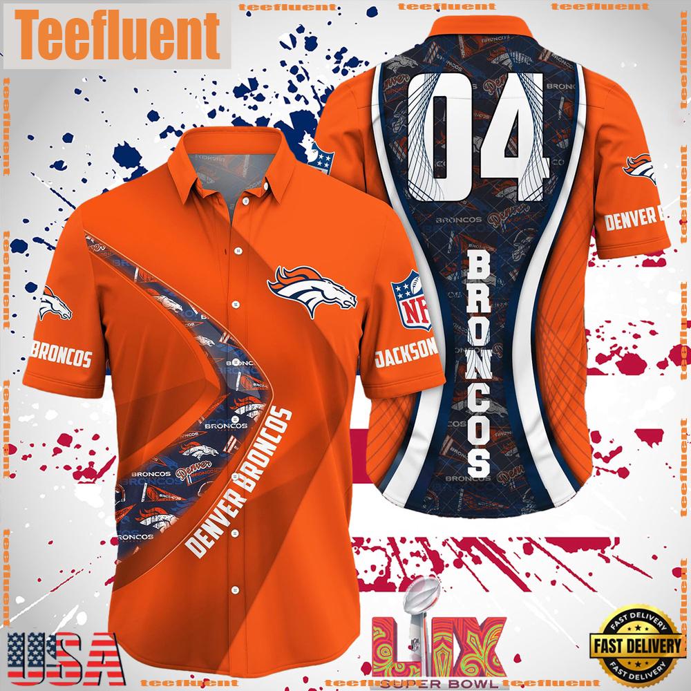 NFL Denver Broncos Super Bowl LIX Fans Custom Hawaiian Shirt