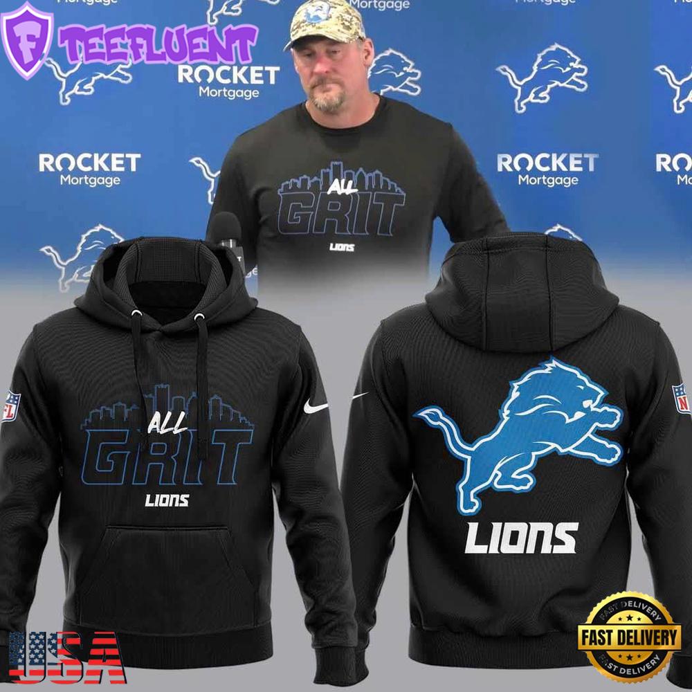 NFL Detroit Lions All Grit City Hoodie