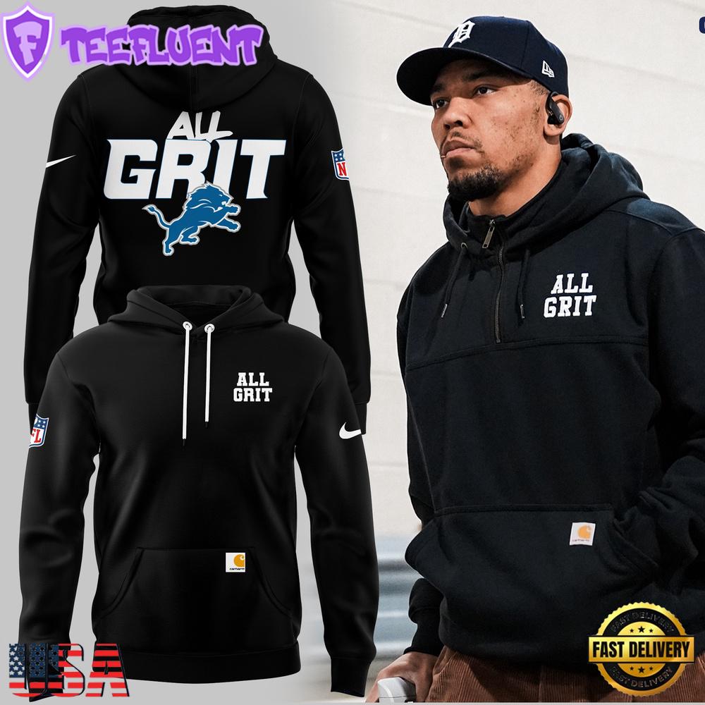 NFL Detroit Lions All Grit Limited Edition Hoodie