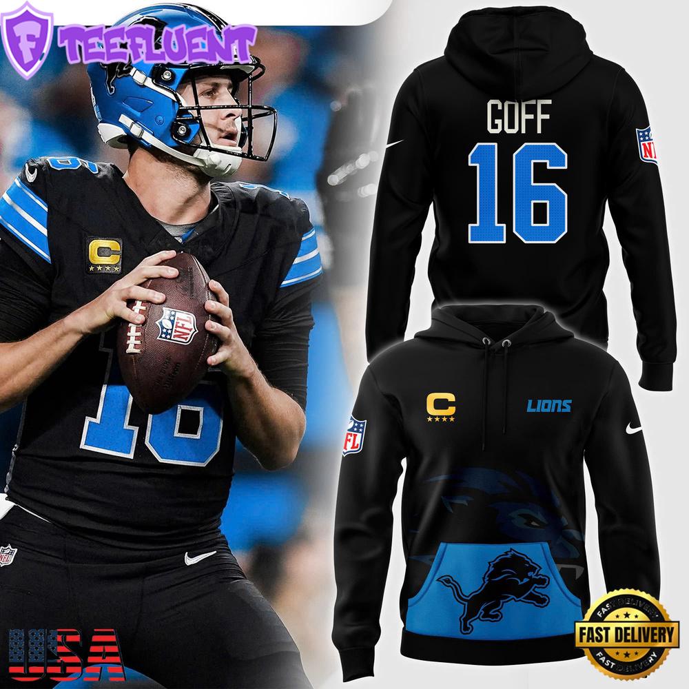 NFL Detroit Lions Alternate Helmet Limited Edition Custom Hoodie
