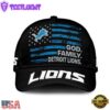 NFL Detroit Lions American Flag Classic Cap