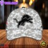 NFL Detroit Lions Camo 2024 Salute to Service Baseball Cap