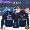 NFL Detroit Lions Happy 4Th Of July Hoodie
