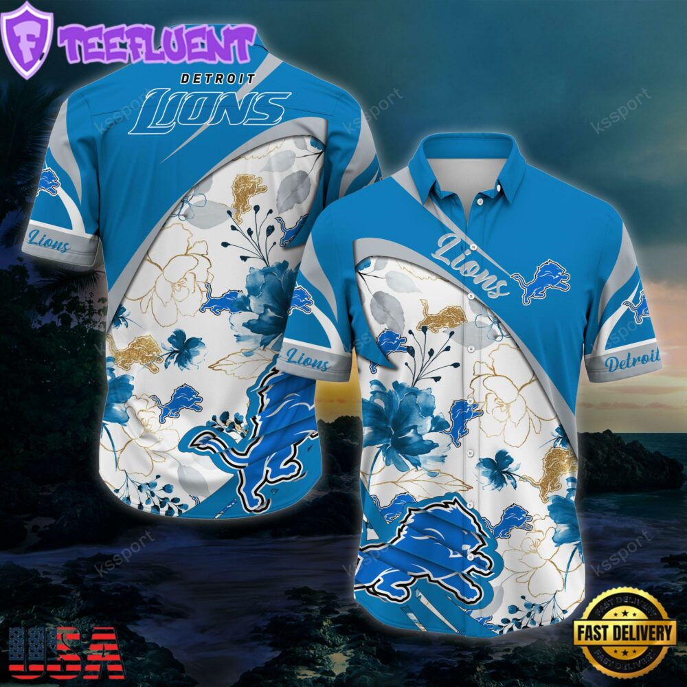 NFL Detroit Lions New Arrivals Football Summer Hawaii Shirt