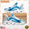 NFL Detroit Lions Symbol Geometric Pattern Max Soul Shoes