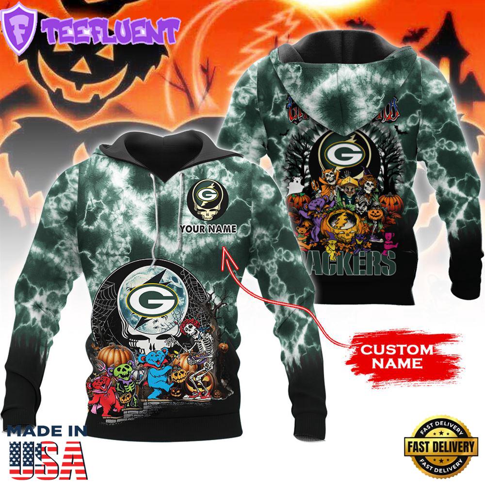 Nfl Green Bay Packers Custom Name 3d Shirt