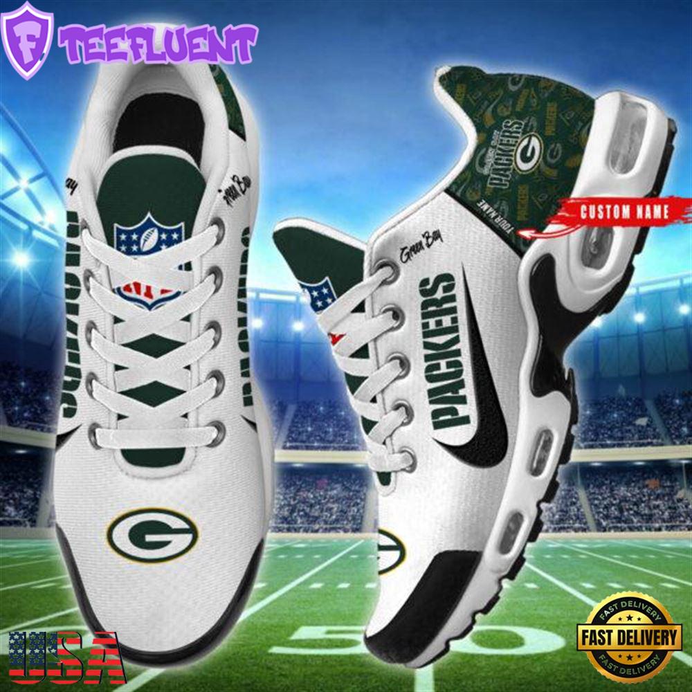 NFL Green Bay Packers Custom Name Air Max Plus Shoes