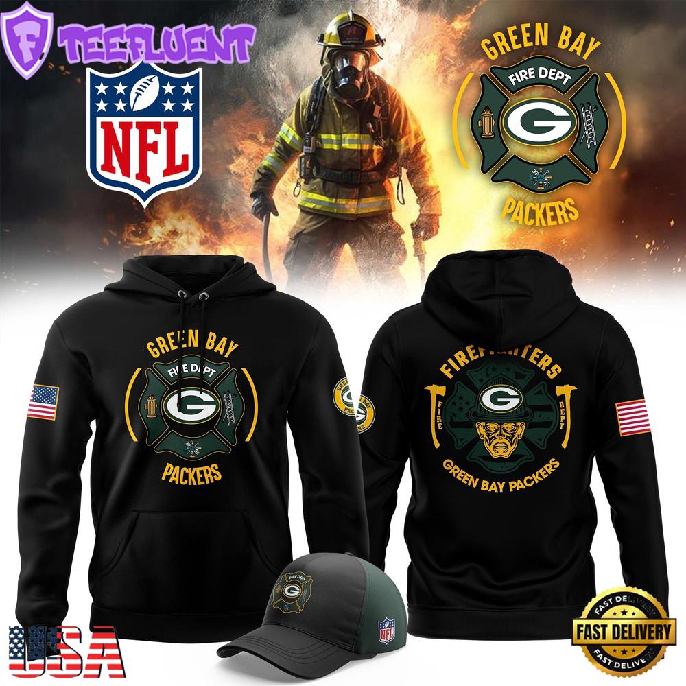 NFL Green Bay Packers Firefighter Appreciation Night Hoodie