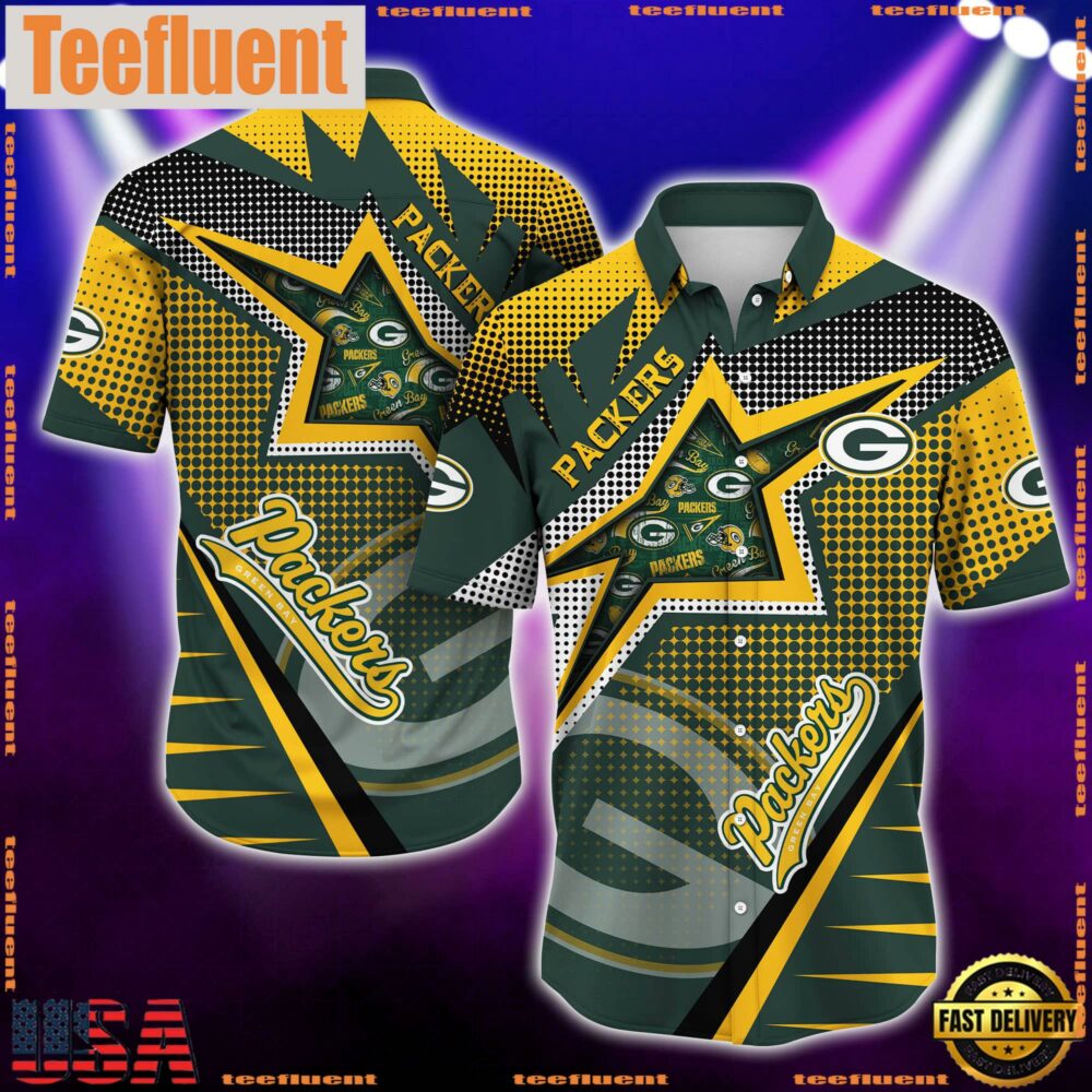 NFL Green Bay Packers Special Football Team Star Hawaiian Shirts