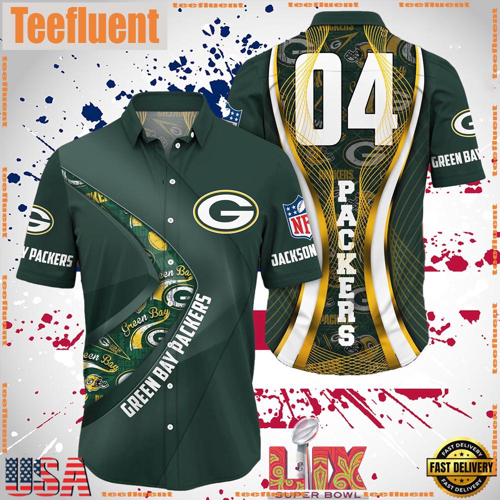 NFL Green Bay Packers Super Bowl LIX Fans Custom Hawaiian Shirt