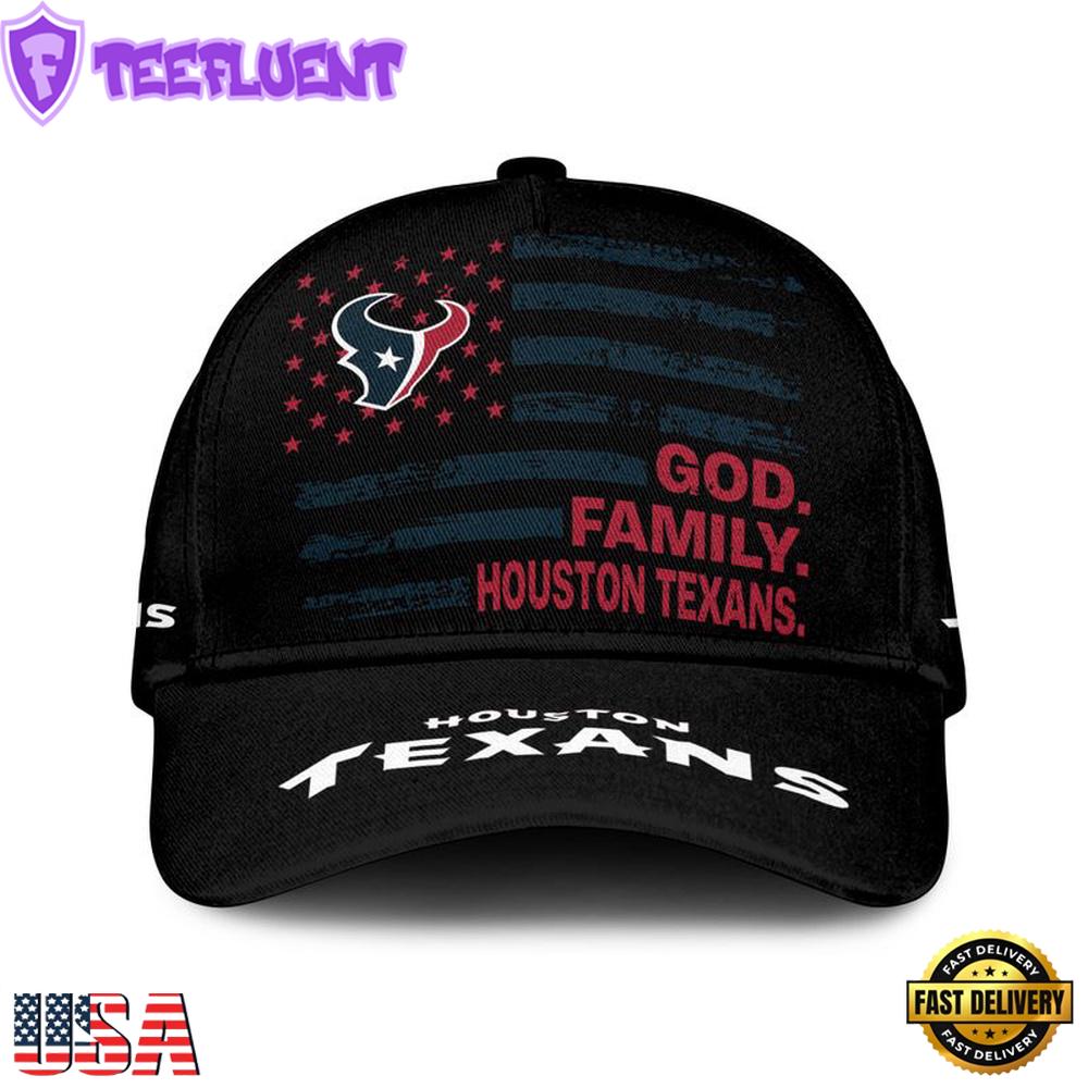 NFL Houston Texans American Flag Classic Cap