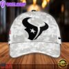 NFL Houston Texans Camo 2024 Salute to Service Baseball Cap
